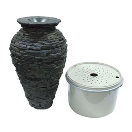 Aquascape Stacked Slate Urn - Small Kit 58064